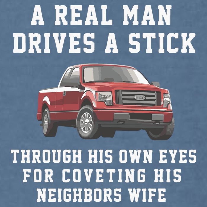 A Real Man Drives A Stick Through His Own Eyes For Coveting His Neighbors Wife Garment-Dyed Sweatshirt