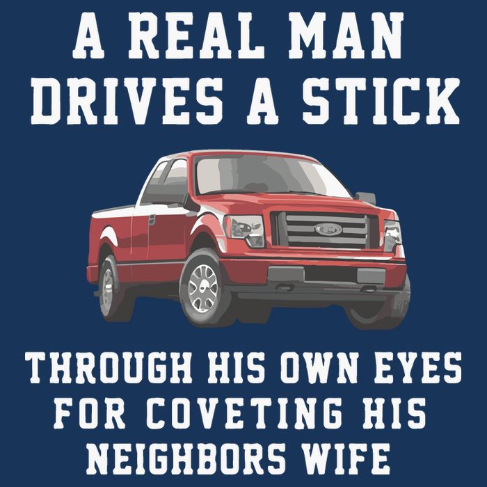 A Real Man Drives A Stick Through His Own Eyes For Coveting His Neighbors Wife Infant Baby Jersey Bodysuit