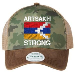 Armenia Flag Artsakh Strong Protest Legacy Tie Dye Trucker Hat