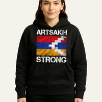 Armenia Flag Artsakh Strong Protest Hoodie