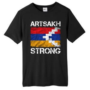 Armenia Flag Artsakh Strong Protest Tall Fusion ChromaSoft Performance T-Shirt