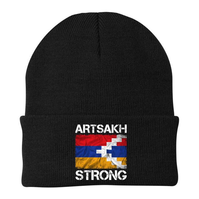 Armenia Flag Artsakh Strong Protest Beanie