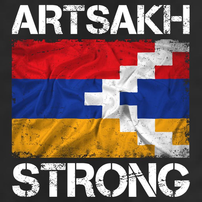Armenia Flag Artsakh Strong Protest Beanie