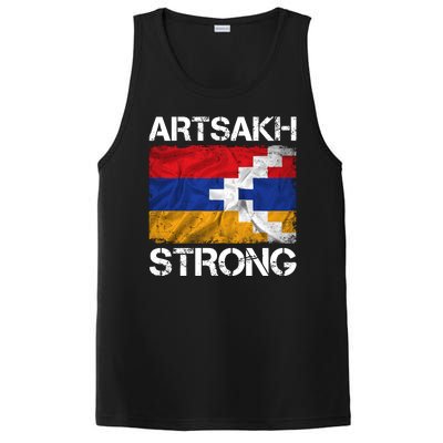 Armenia Flag Artsakh Strong Protest PosiCharge Competitor Tank