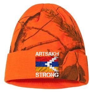 Armenia Flag Artsakh Strong Protest Kati Licensed 12" Camo Beanie