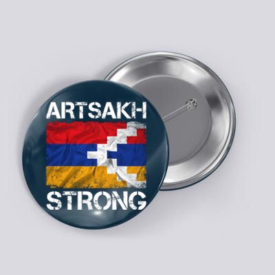 Armenia Flag Artsakh Strong Protest Button