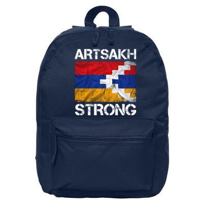 Armenia Flag Artsakh Strong Protest 16 in Basic Backpack