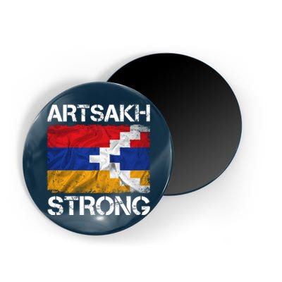 Armenia Flag Artsakh Strong Protest Magnet