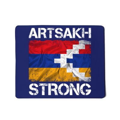 Armenia Flag Artsakh Strong Protest Mousepad