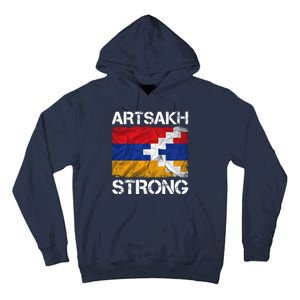 Armenia Flag Artsakh Strong Protest Tall Hoodie