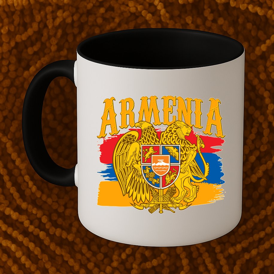 Armenia Flag Crest Artsakh Protest  Mug