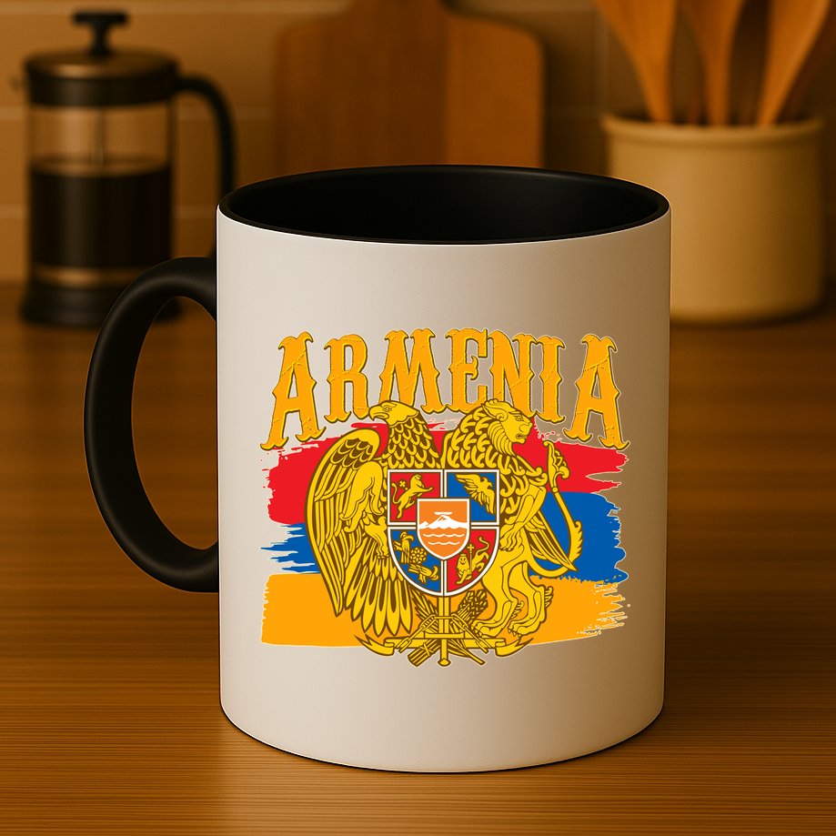Armenia Flag Crest Artsakh Protest  Mug