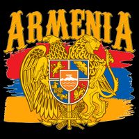 Armenia Flag Crest Artsakh Protest  Baby Bodysuit