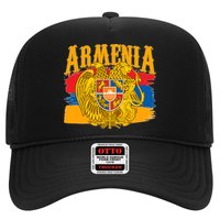 Armenia Flag Crest Artsakh Protest  Trucker Hat