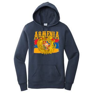 Armenia Flag Crest Artsakh Protest  Women's Pullover Hoodie