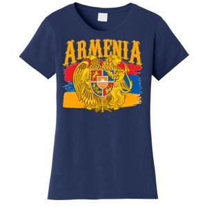 Armenia Flag Crest Artsakh Protest  Women's T-Shirt