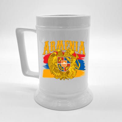 Armenia Flag Crest Artsakh Protest  Beer Stein