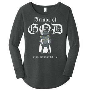 Armor Of God Women's Perfect Tri Tunic Long Sleeve Shirt