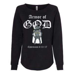 Armor Of God Womens California Wash Sweatshirt