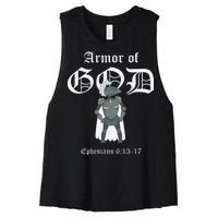 Armor Of God Women's Racerback Cropped Tank