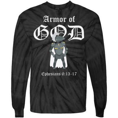 Armor Of God Tie-Dye Long Sleeve Shirt