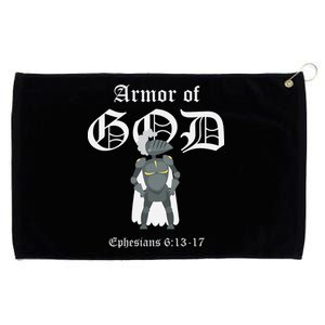 Armor Of God Grommeted Golf Towel