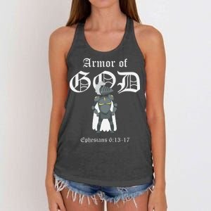 Armor Of God Women's Knotted Racerback Tank