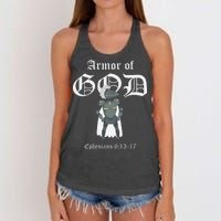 Armor Of God Women's Knotted Racerback Tank