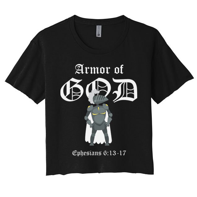 Armor Of God Crop Top
