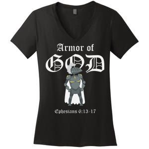 Armor Of God Women's V-Neck T-Shirt