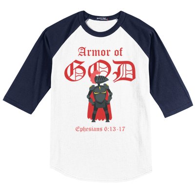 Armor Of God Baseball Sleeve Shirt