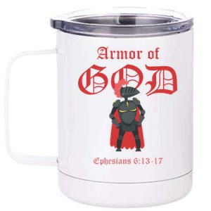 Armor Of God 12 oz Stainless Steel Tumbler Cup