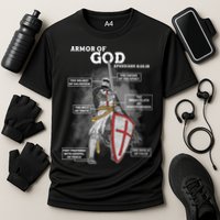 Armor Of God Ephesian 6:10-18 Cooling Performance Crew T-Shirt