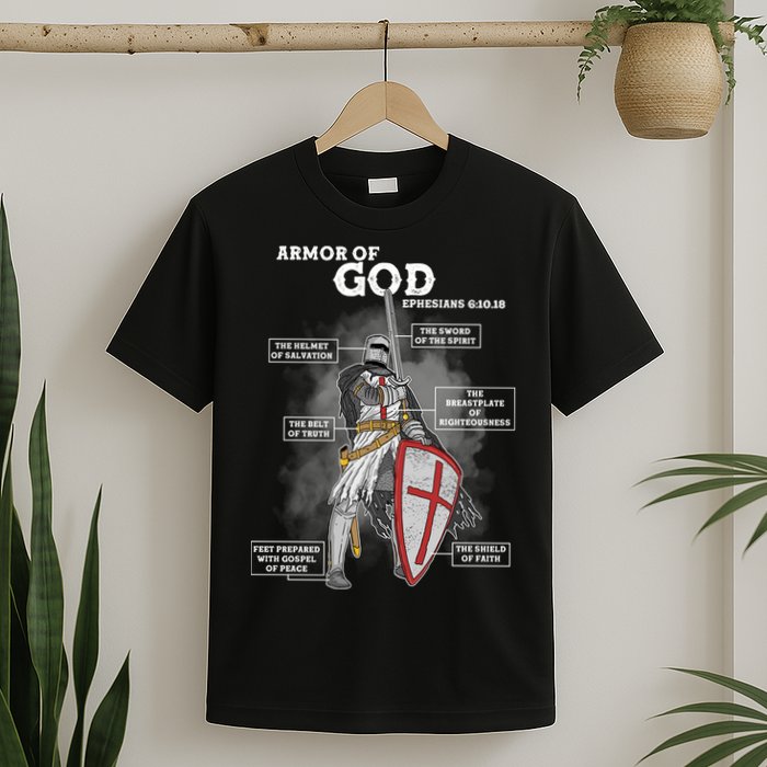 Armor Of God Ephesian 6:10-18 T-Shirt