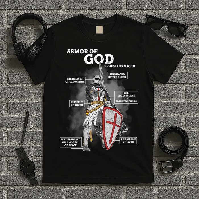 Armor Of God Ephesian 6:10-18 T-Shirt