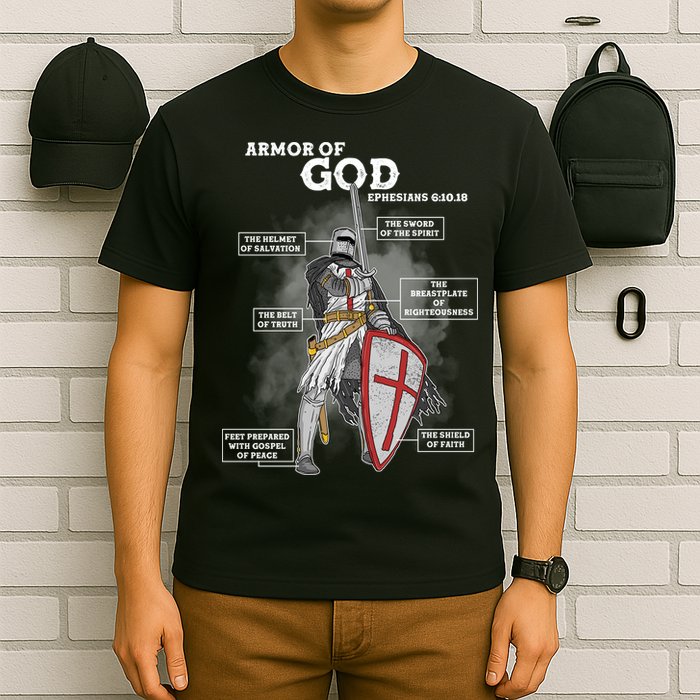 Armor Of God Ephesian 6:10-18 T-Shirt