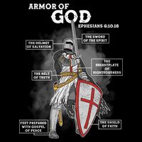 Armor Of God Ephesian 6:10-18 T-Shirt