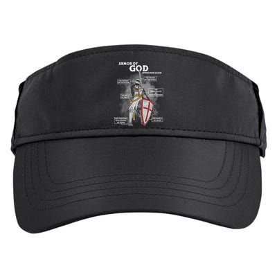 Armor Of God Ephesian 6:10-18 Adult Drive Performance Visor