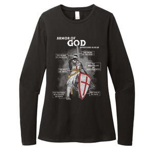 Armor Of God Ephesian 6:10-18 Womens CVC Long Sleeve Shirt