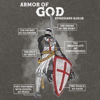 Armor Of God Ephesian 6:10-18 Cotton Canvas Backpack