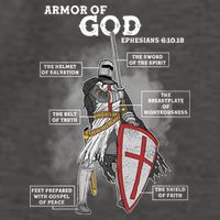 Armor Of God Ephesian 6:10-18 Vector Backpack
