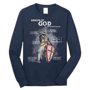 Armor Of God Ephesian 6:10-18 Long Sleeve Shirt