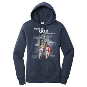 Armor Of God Ephesian 6:10-18 Women's Pullover Hoodie