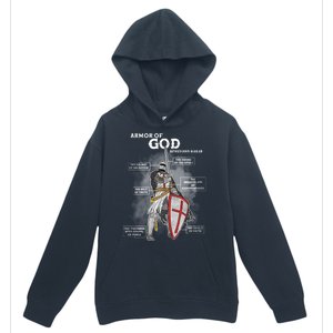 Armor Of God Ephesian 6:10-18 Urban Pullover Hoodie