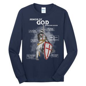 Armor Of God Ephesian 6:10-18 Tall Long Sleeve T-Shirt