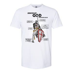 Armor Of God Ephesian 6:10-18 Softstyle CVC T-Shirt