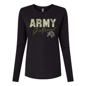 Army Girlfriend Womens Cotton Relaxed Long Sleeve T-Shirt