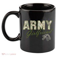 Army Girlfriend 11oz C Handle Ceramic Mug