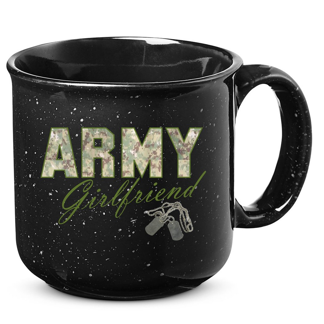 Army Girlfriend 15oz Campfire Ceramic Mug