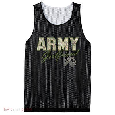 Army Girlfriend Mesh Reversible Basketball Jersey Tank